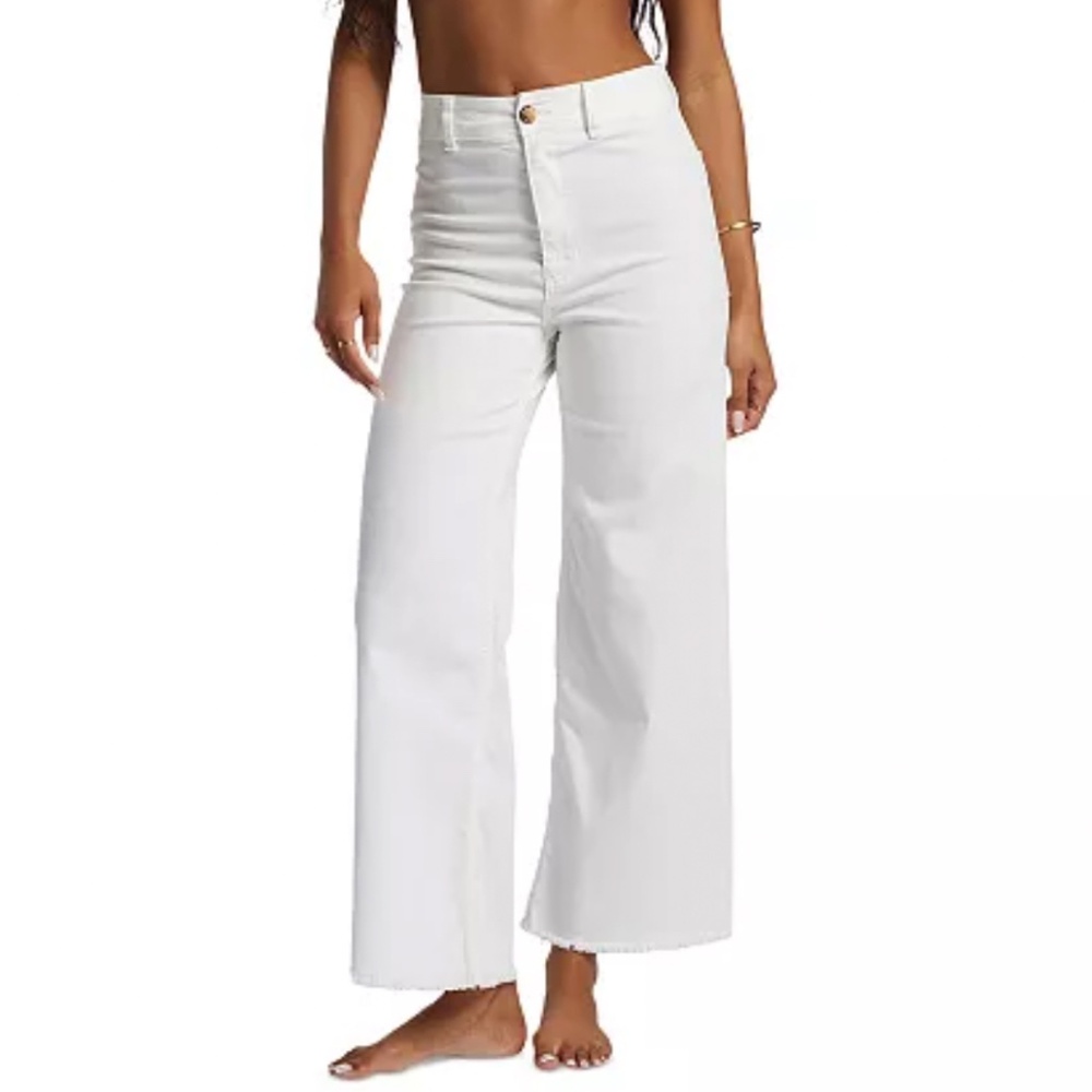 NEW Billabong Free Fall Wide Leg High Waist Pants Women’s Juniors 25